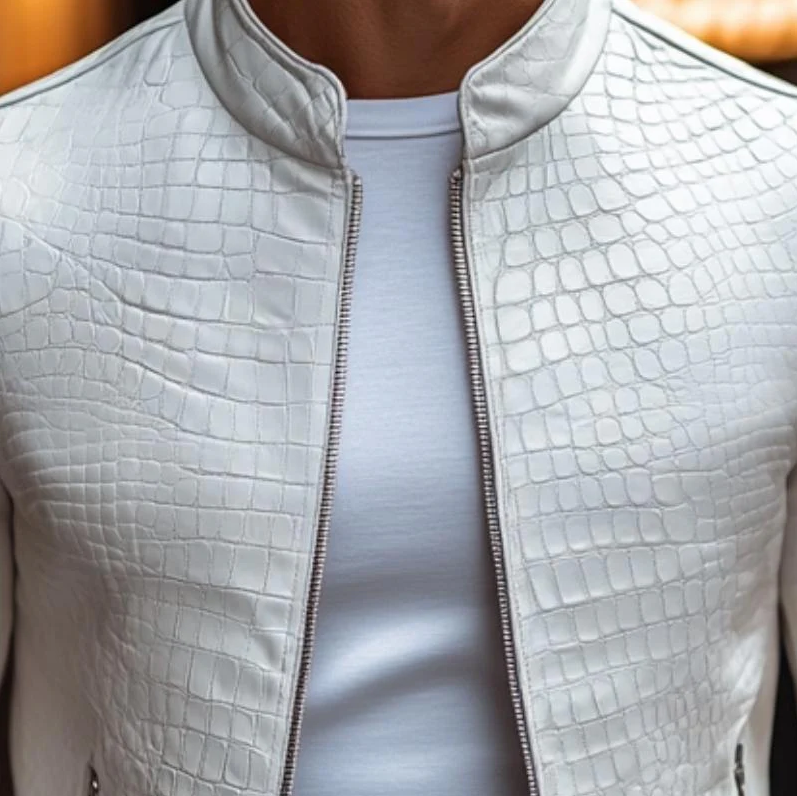 GR | Stylish premium leather jacket