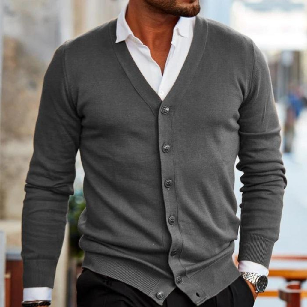 GR | Strickcardigan aus Baumwolle - Elegant & Klassisch
