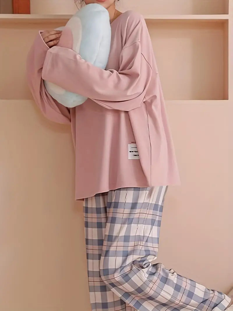 GR | Women's pajama set in fashionable colors