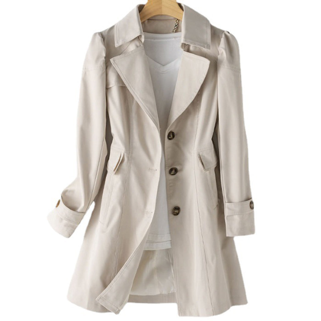 GR | Long Trench Coat Rain Jacket for Women