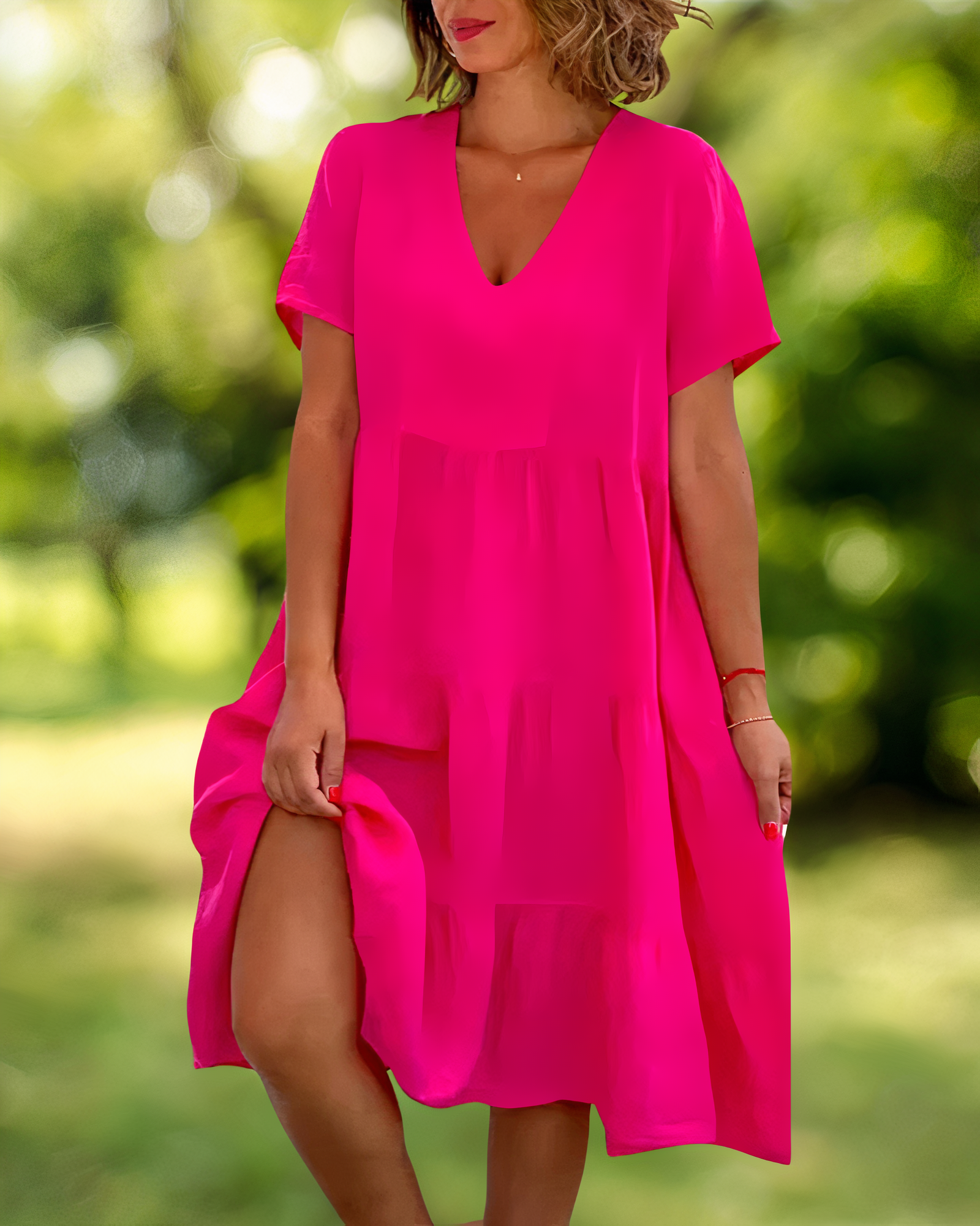 GR | Cotton-linen dress