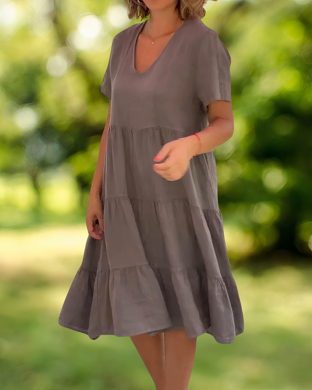 GR | Cotton-linen dress