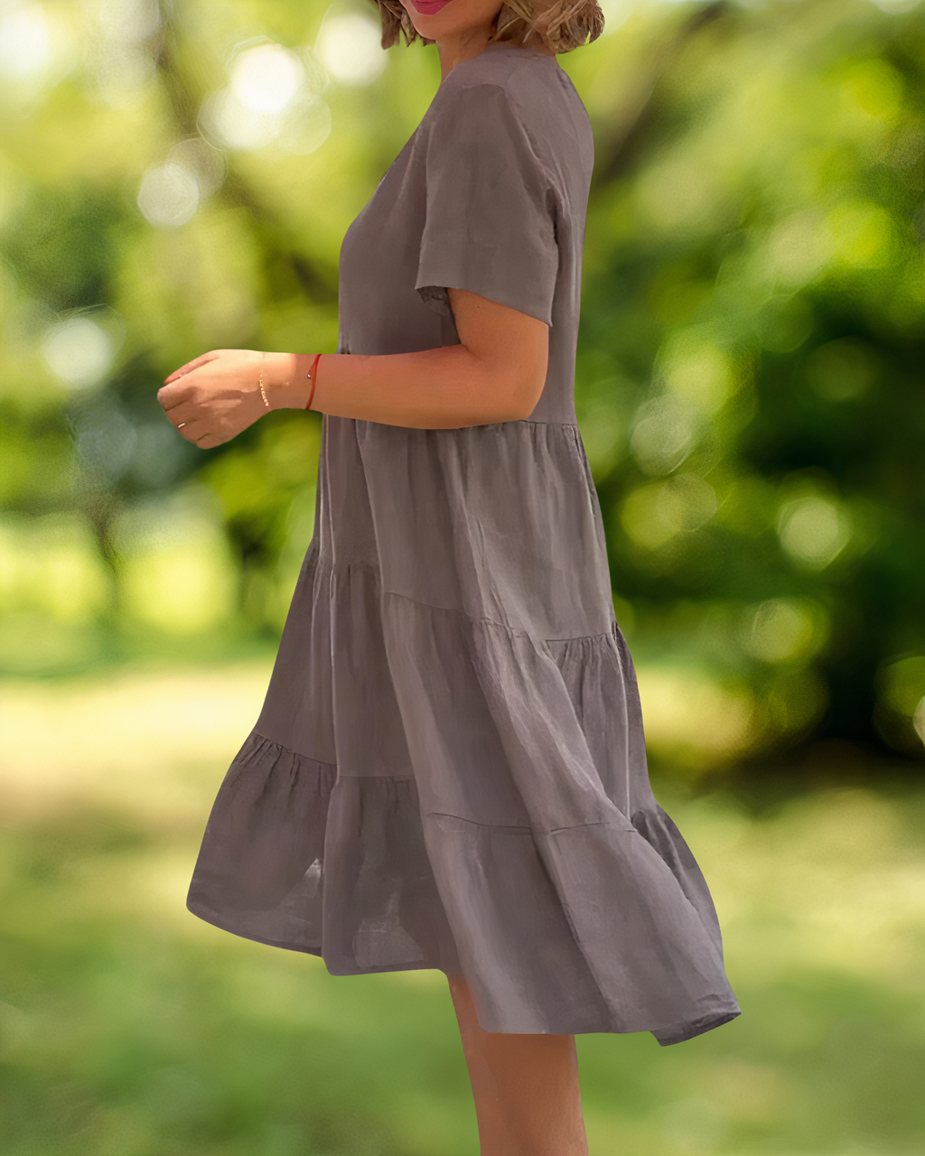 GR | Cotton-linen dress