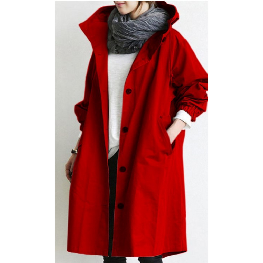 GR | Long Trench Coat for Women