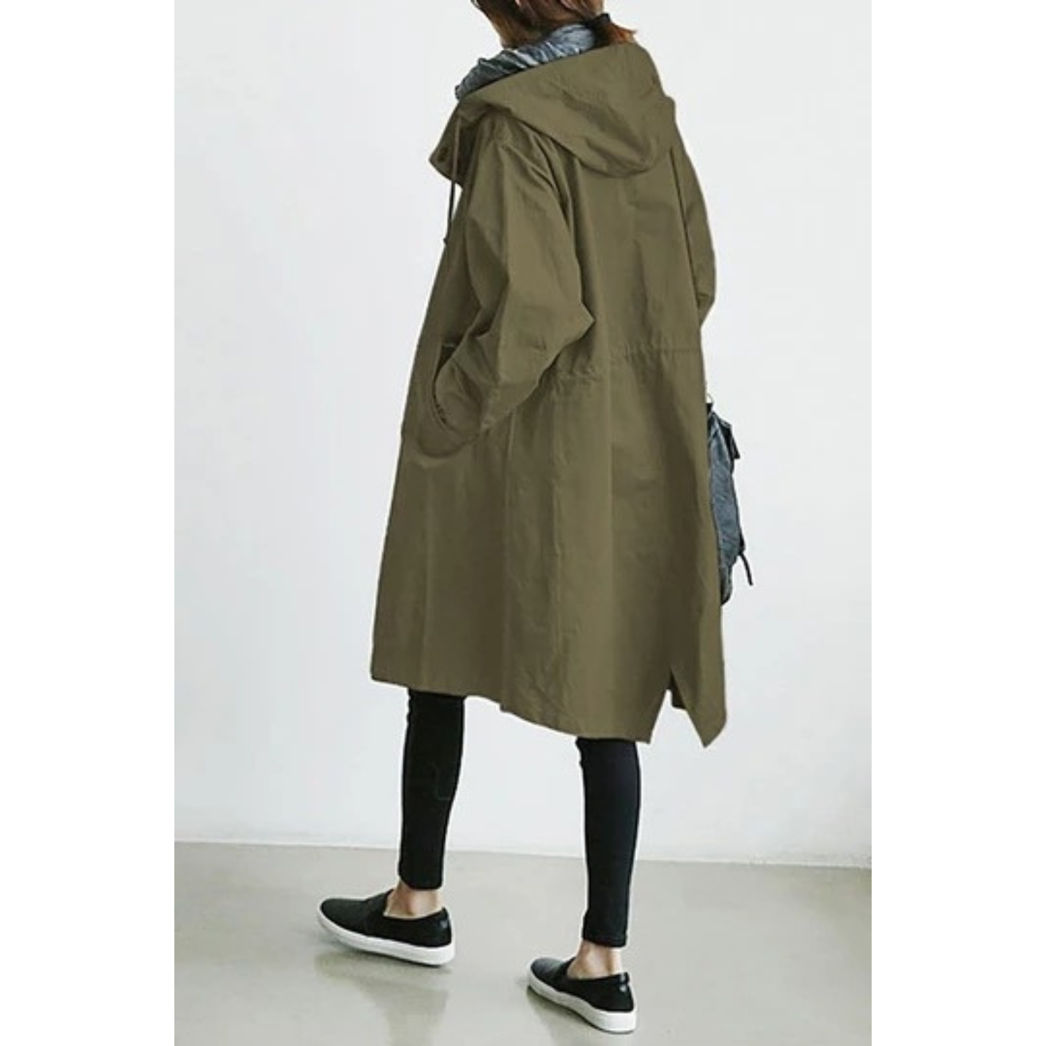GR | Long Trench Coat for Women