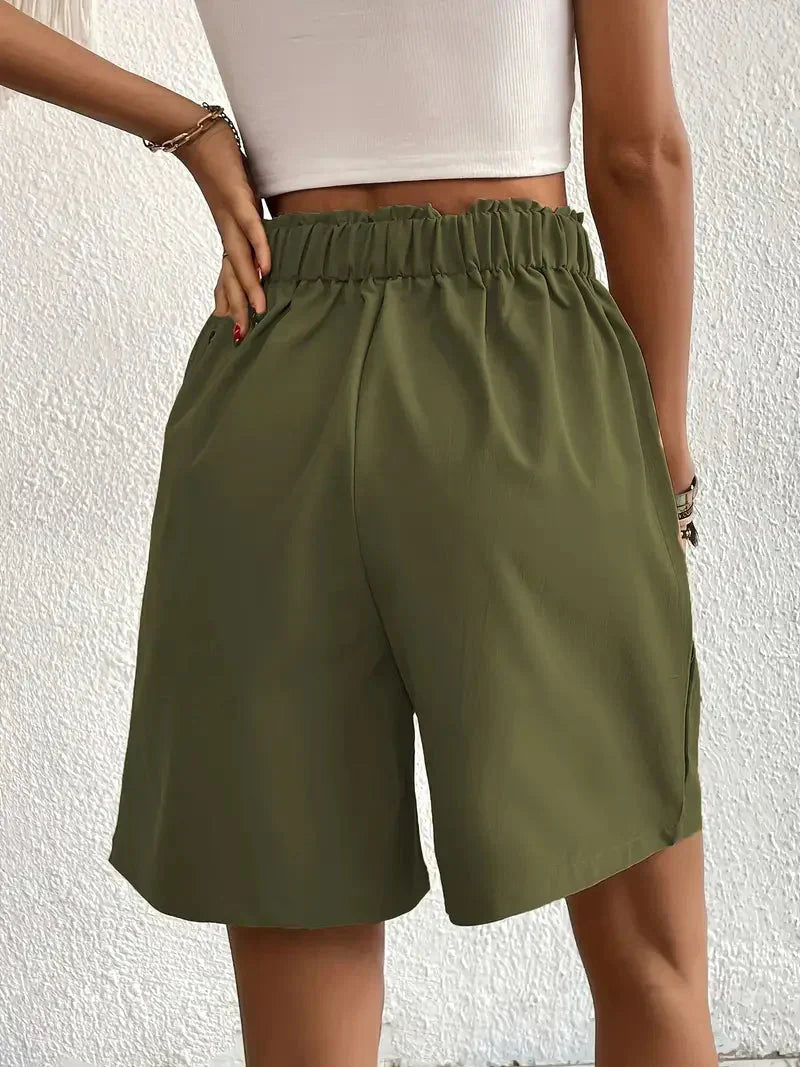 Leinenshorts für Damen