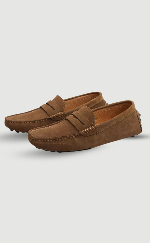 GR | Suede slippers, Italian style