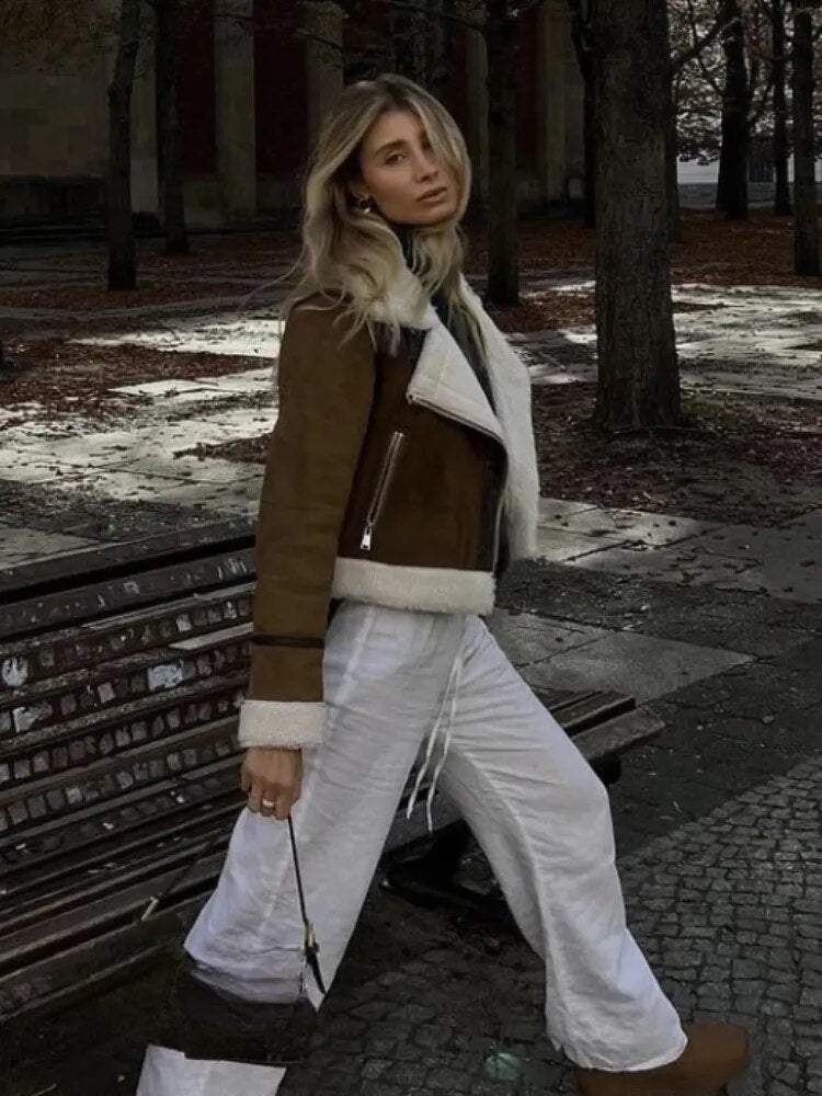 GR | Elegant fur jacket for women