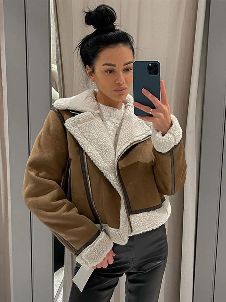 GR | Elegant fur jacket for women