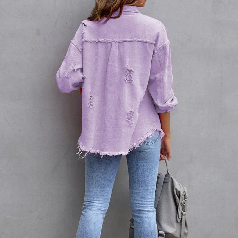 GR - Detailed denim jacket