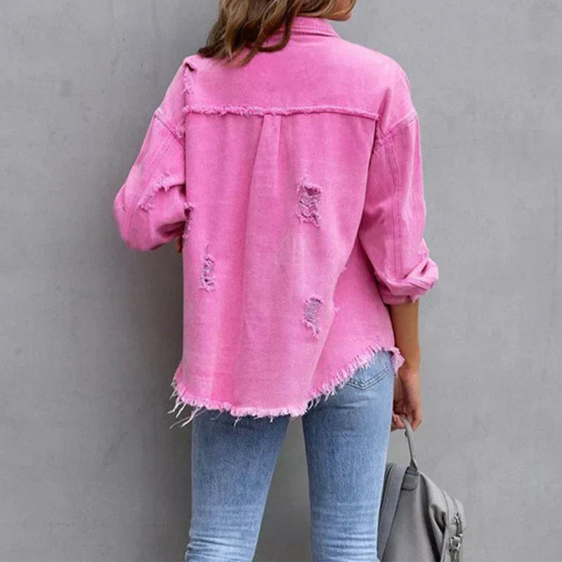 GR - Detailed denim jacket