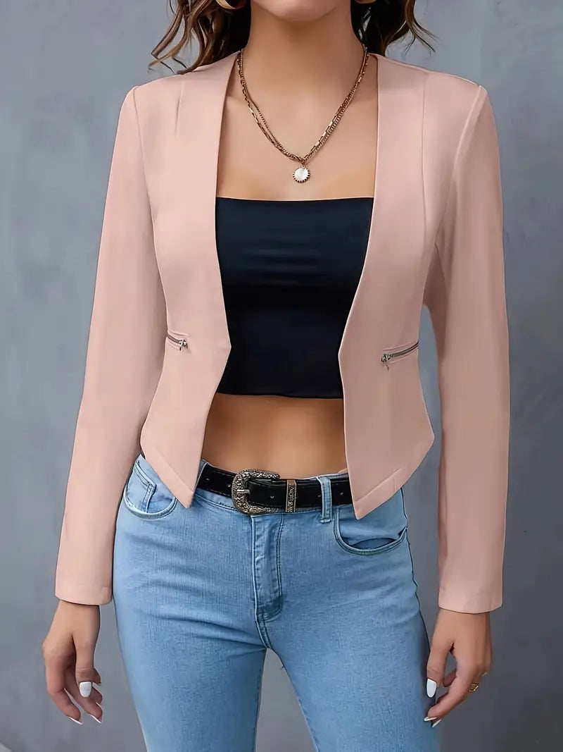 GR | Blazer with zip pockets
