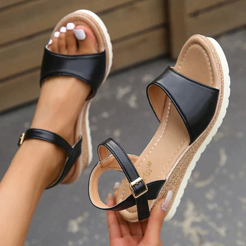 GR | Orthopedic wedge sandals