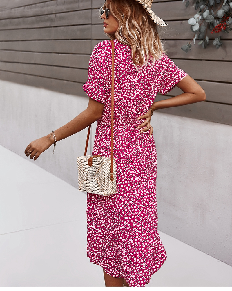 GR | Sommerkleid Midi Das geblümte Kleid ist ein Must-Have für diesen Sommer
