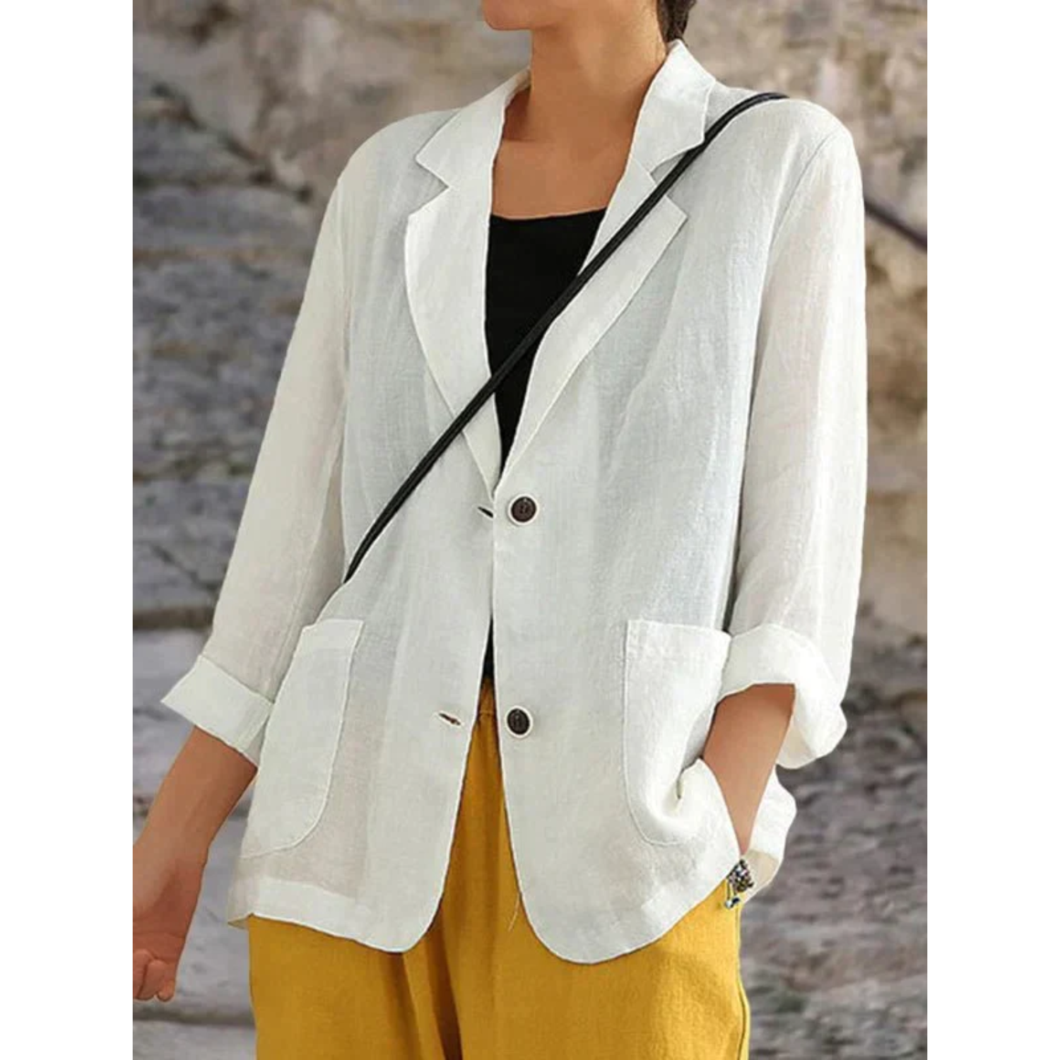 GR | Linen Blazer for Women