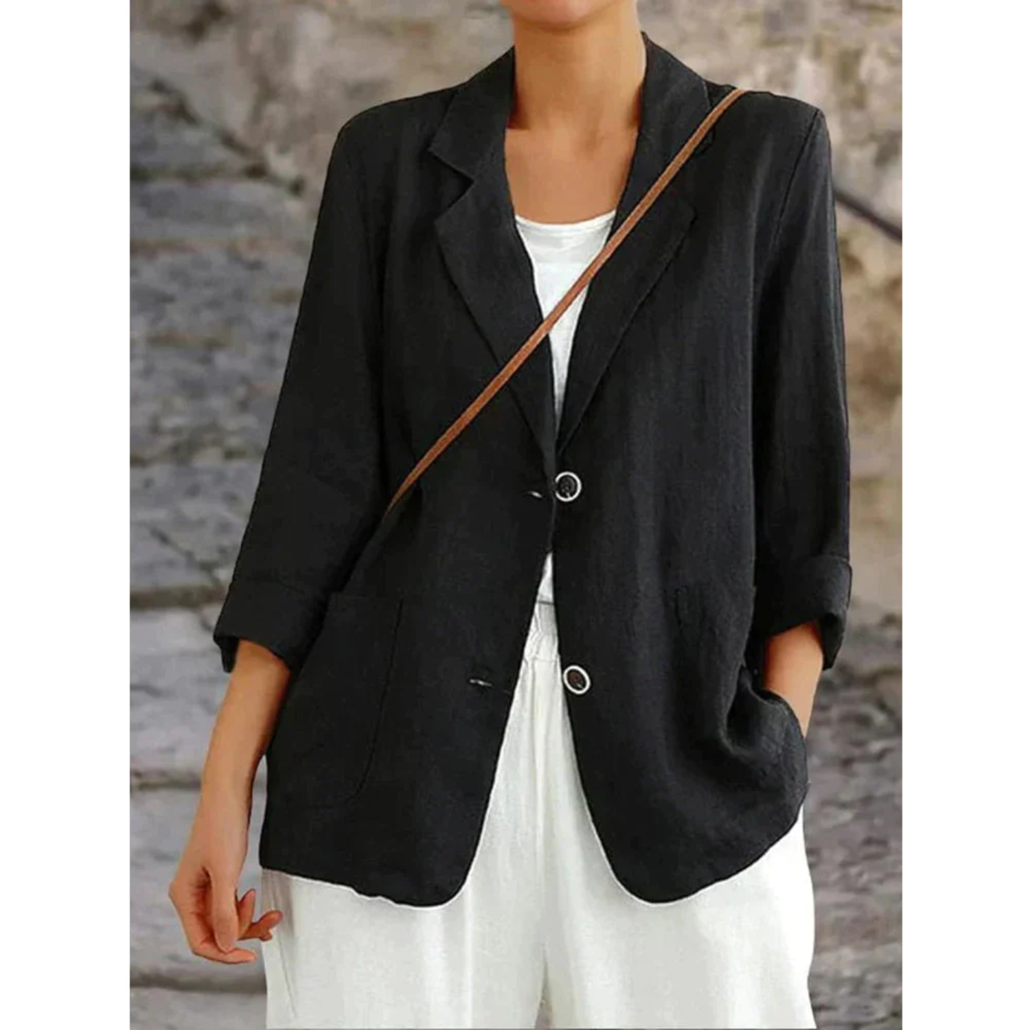 GR | Linen Blazer for Women