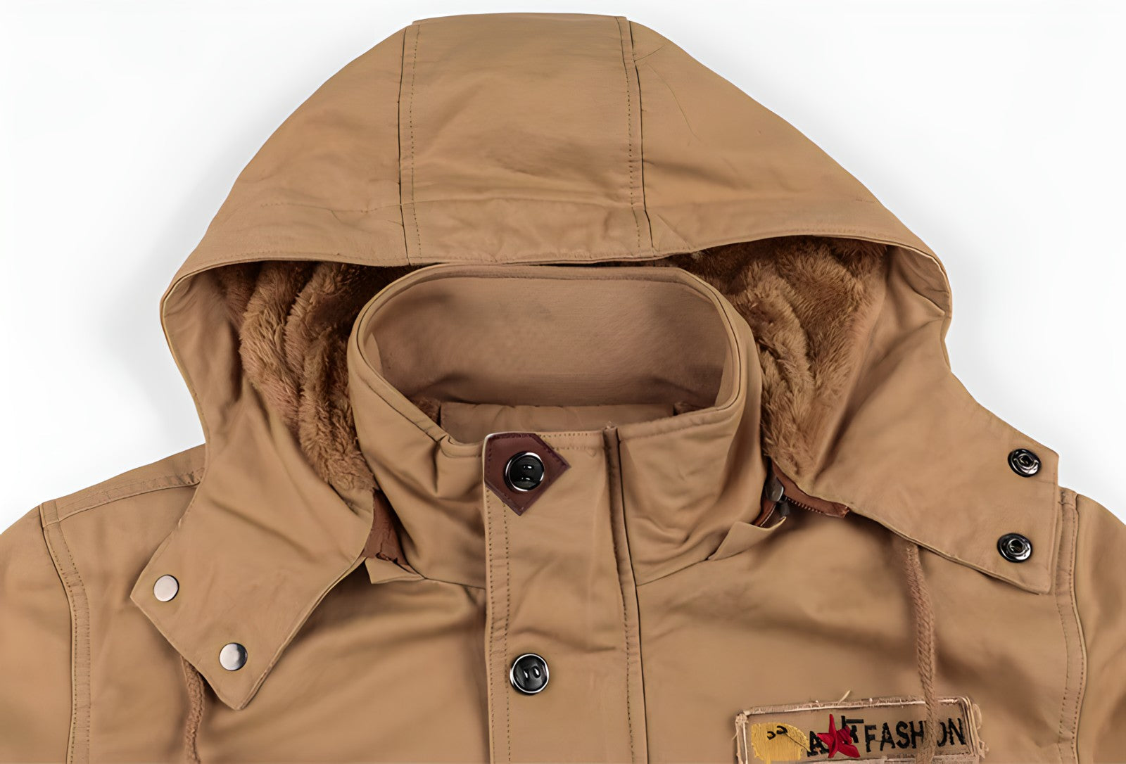 GR | Waterproof military jacket with adjustable waistband