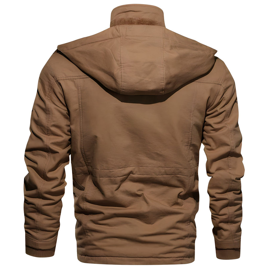 GR | Waterproof military jacket with adjustable waistband