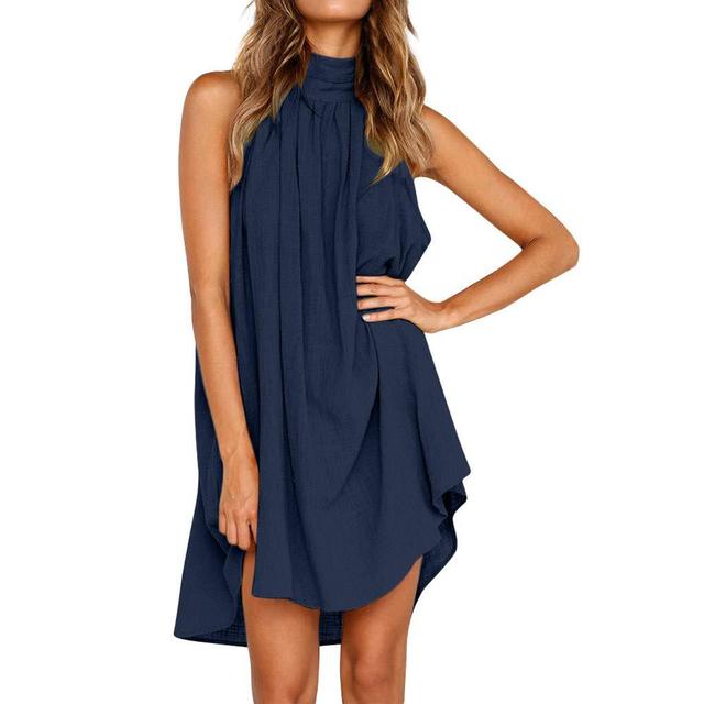 GR | Elegantes halblanges Sommerkleid