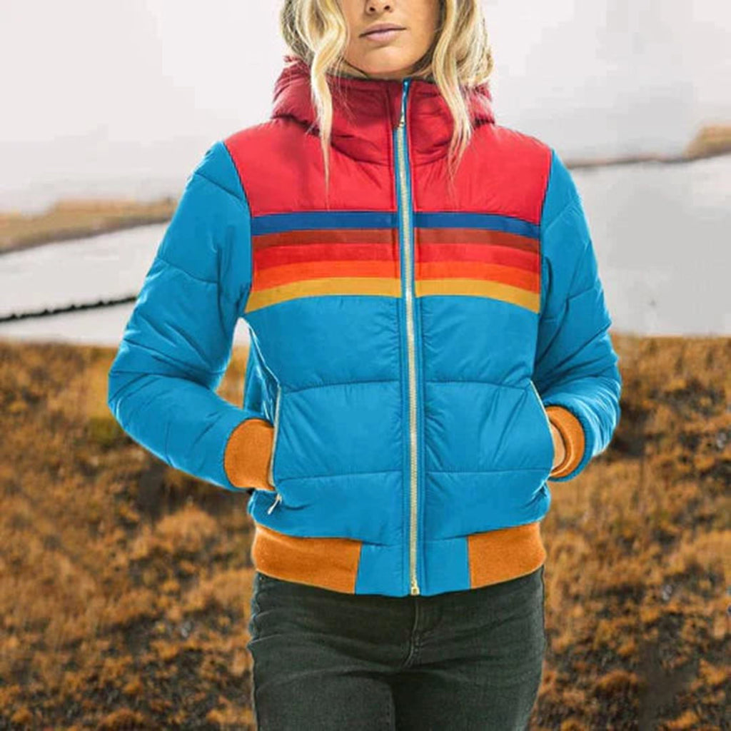 GR | Women's jacket with colored stripes