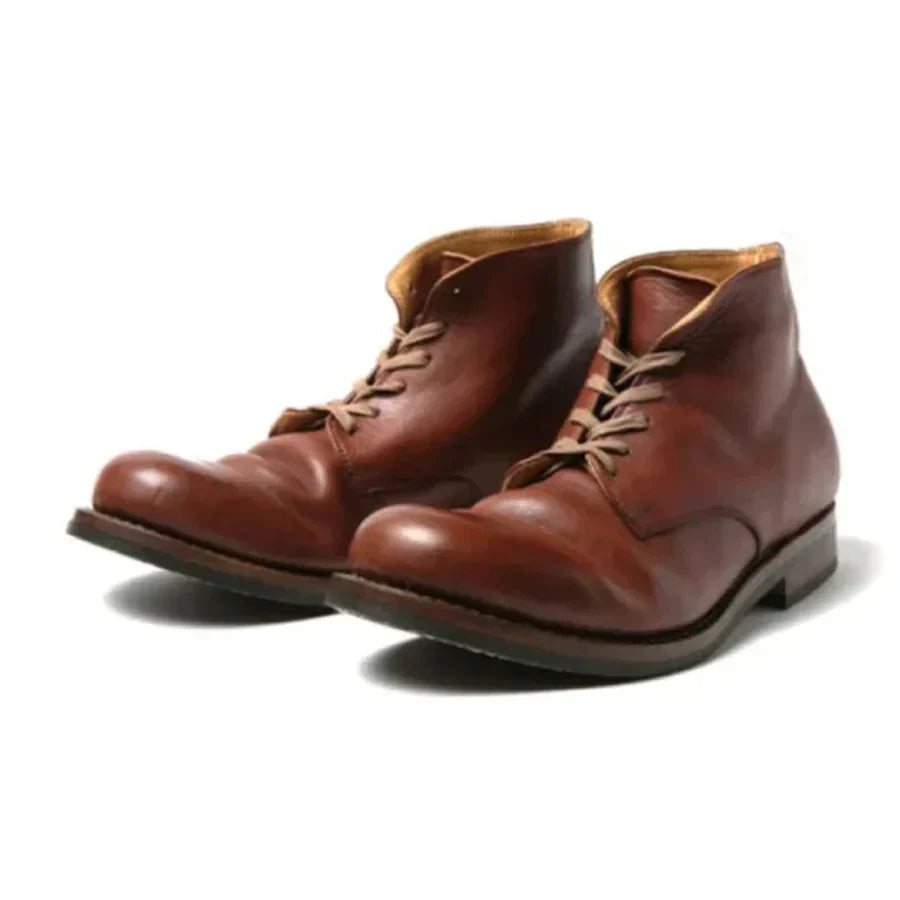 GR | Comfortable ankle boot with round toe and non-slip sole
