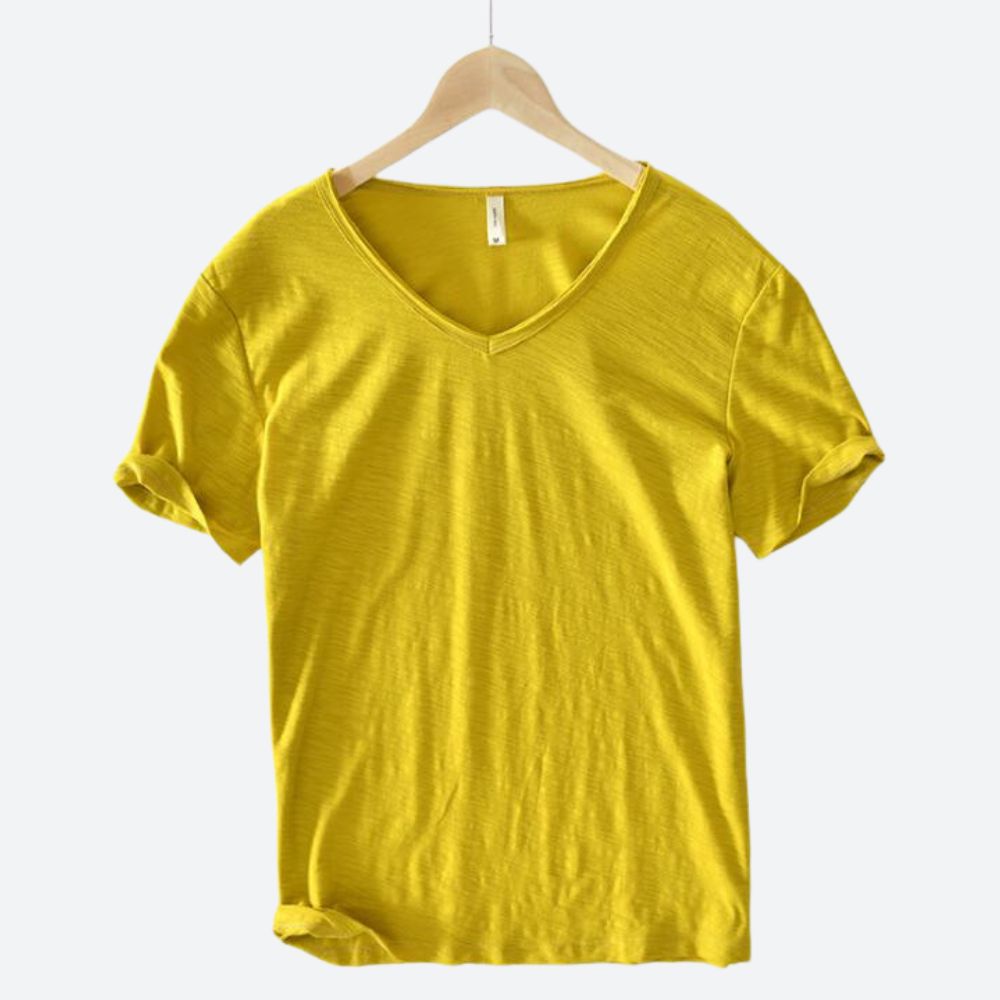 GR | Sommer Baumwolle Leinen T-Shirt
