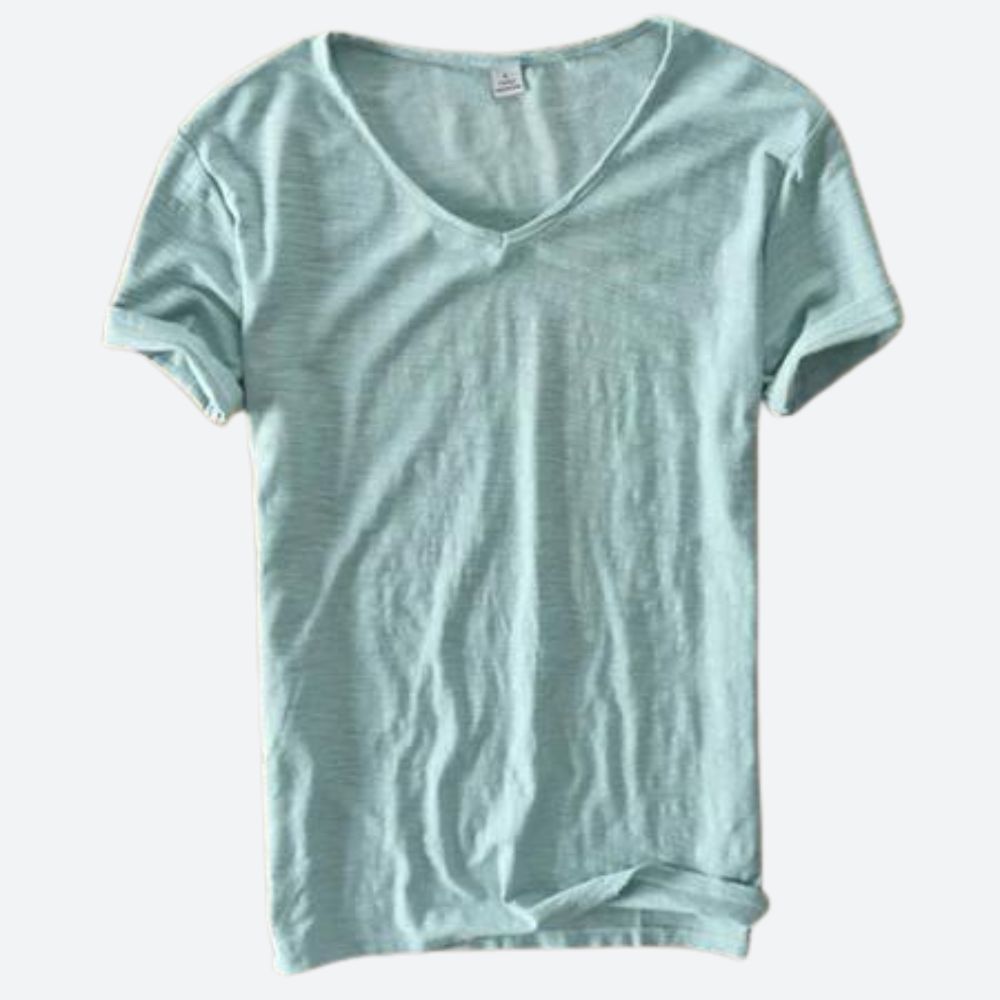 GR | Sommer Baumwolle Leinen T-Shirt