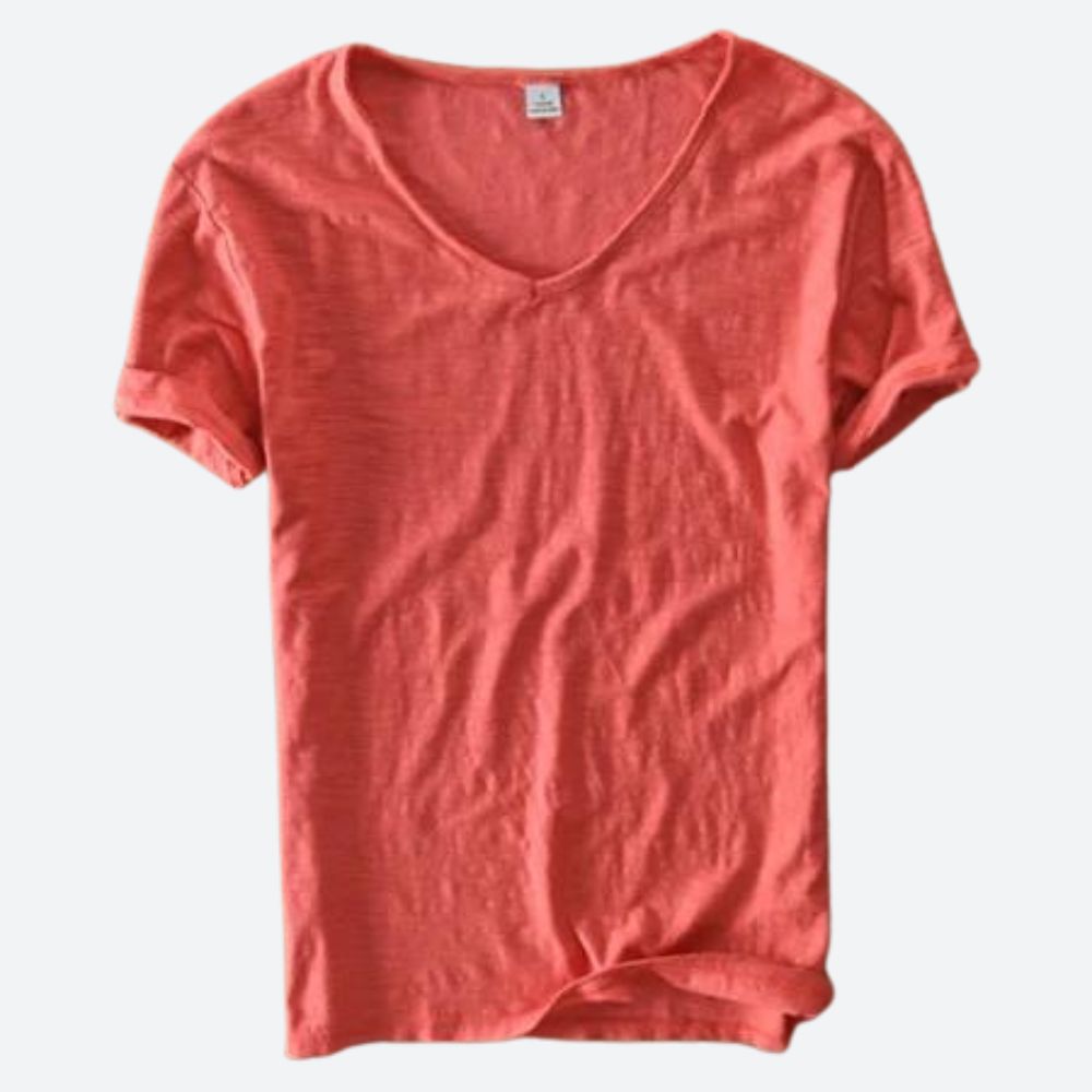GR | Sommer Baumwolle Leinen T-Shirt