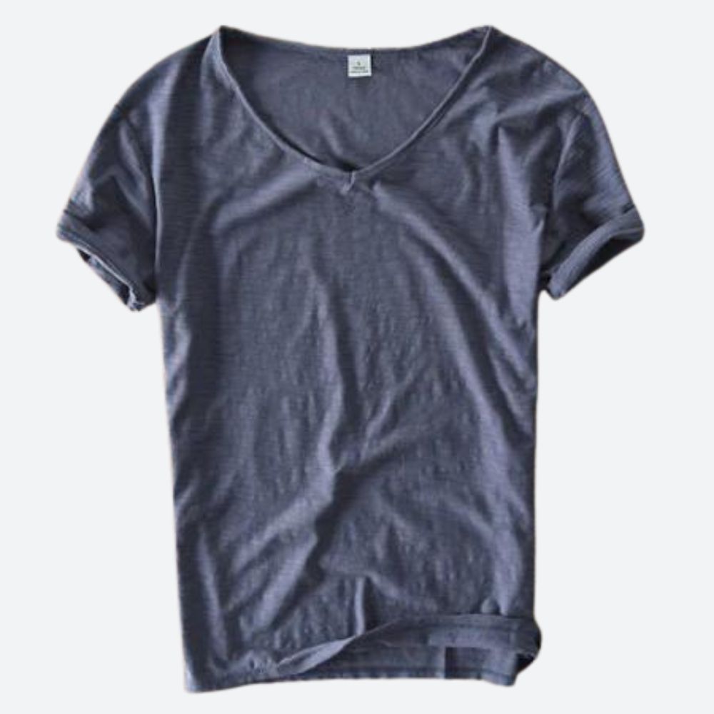 GR | Sommer Baumwolle Leinen T-Shirt
