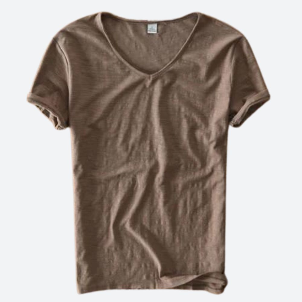 GR | Sommer Baumwolle Leinen T-Shirt
