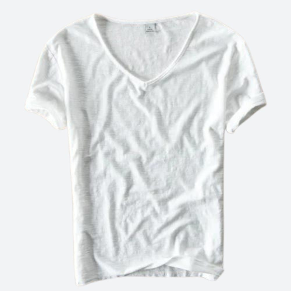 GR | Sommer Baumwolle Leinen T-Shirt