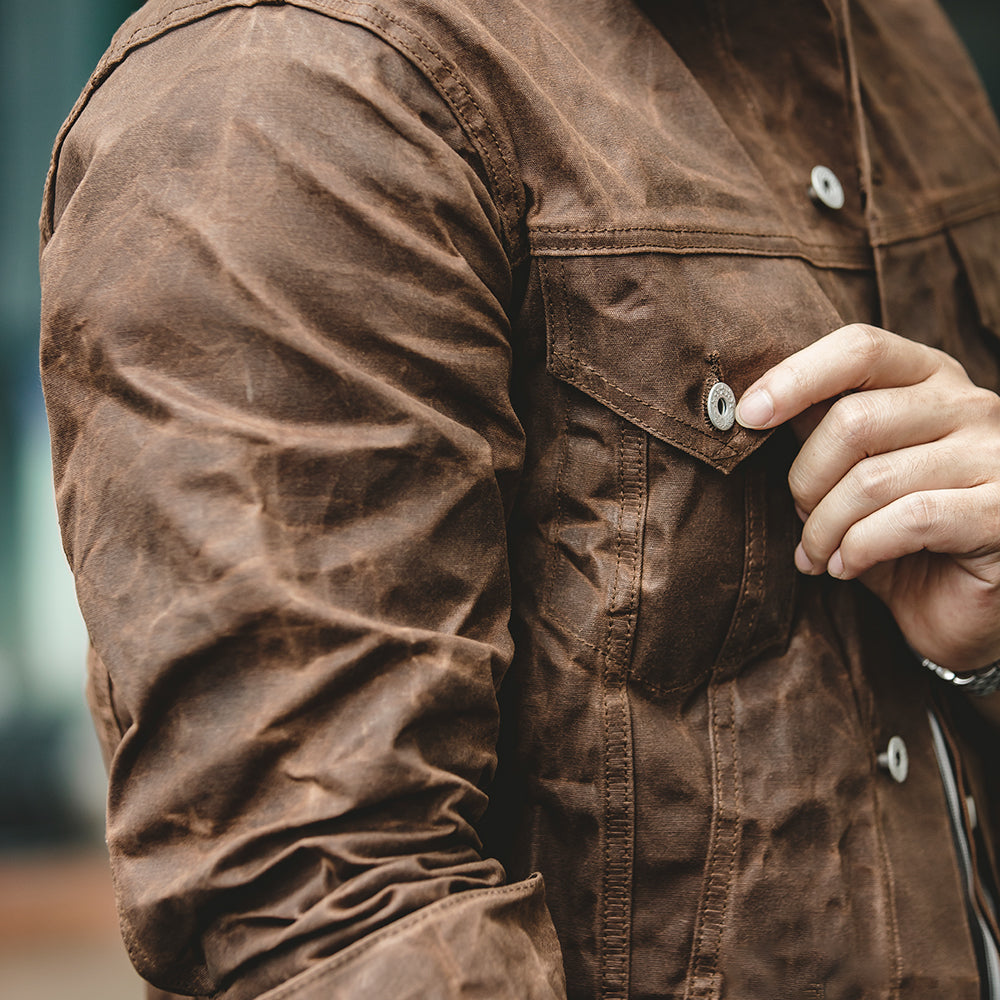 GR | Short Lined Tin Cloth Cruiser Jacket