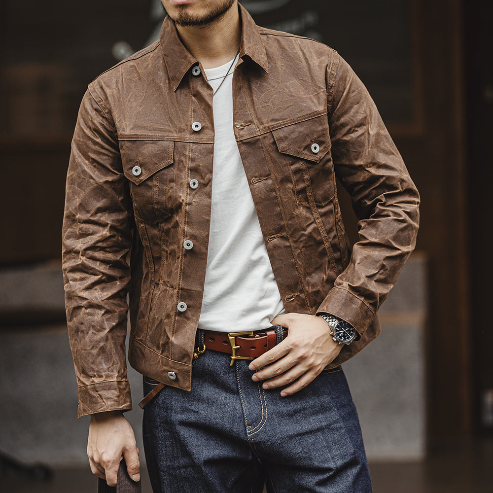 GR | Short Lined Tin Cloth Cruiser Jacket