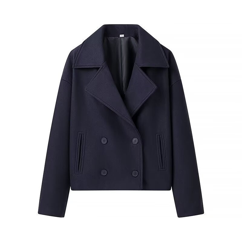 GR | Luxury Double-Breasted Short Jacket