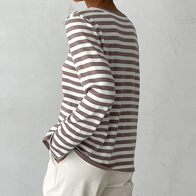 GR | Women's long-sleeved T-shirt, casual and comfortable