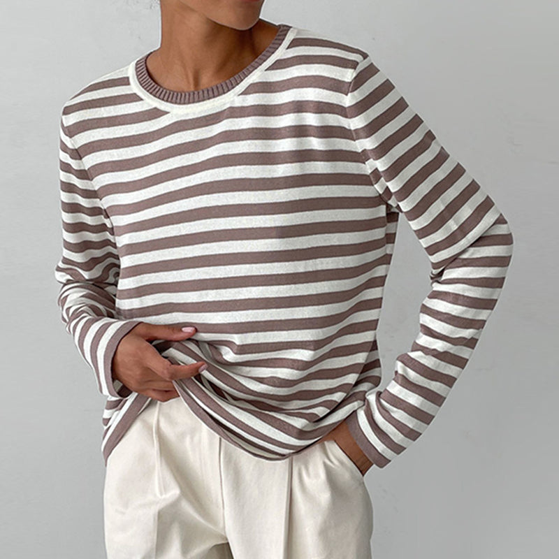 Elegant striped T-shirt