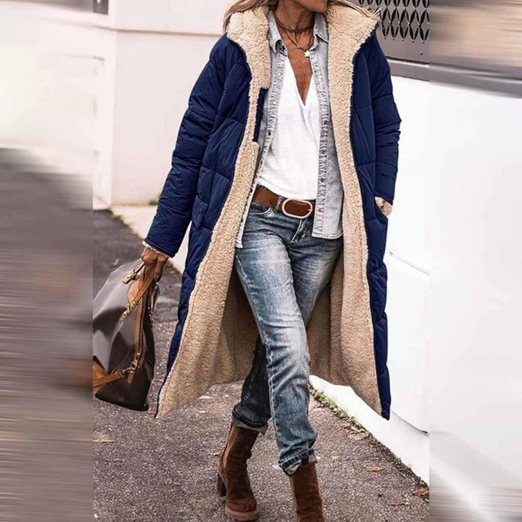 GR | Reversible Women's Puffer Jacket - Stylish and warm winter jacket