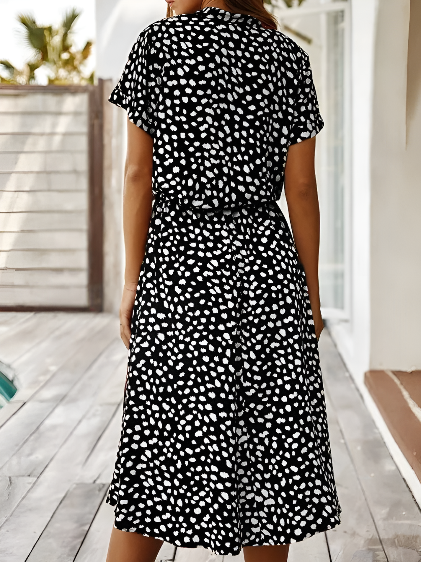 GR | Flattering Bohemian Inspired Design Dress