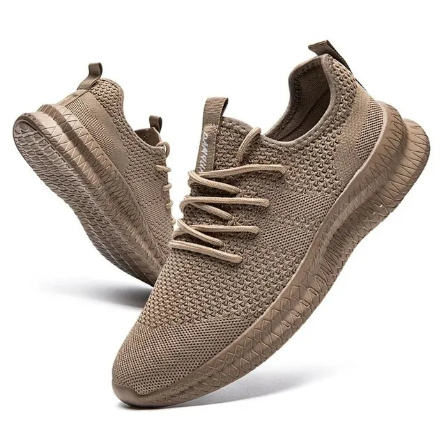 GR | Comfortable ankle-high sneakers with laces and non-slip sole