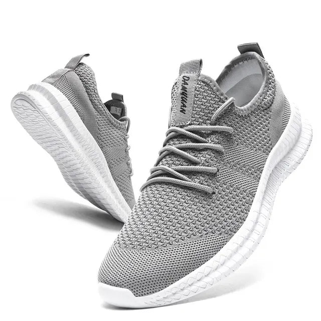 GR | Comfortable ankle-high sneakers with laces and non-slip sole