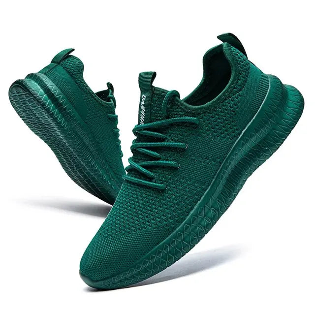 GR | Comfortable ankle-high sneakers with laces and non-slip sole