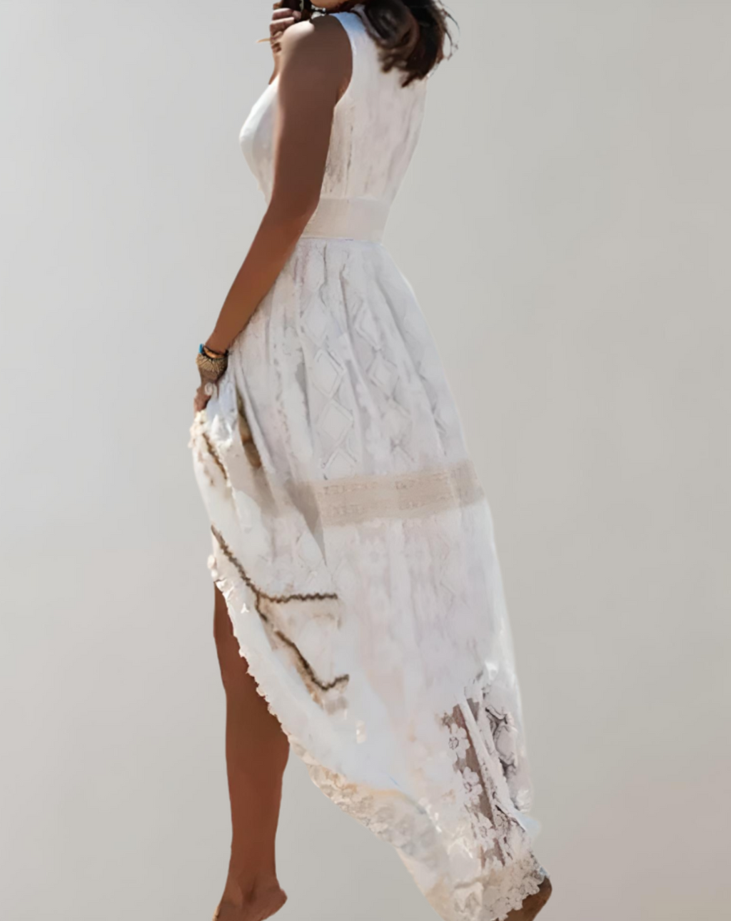 GR | Elegant women's summer dress in boho style