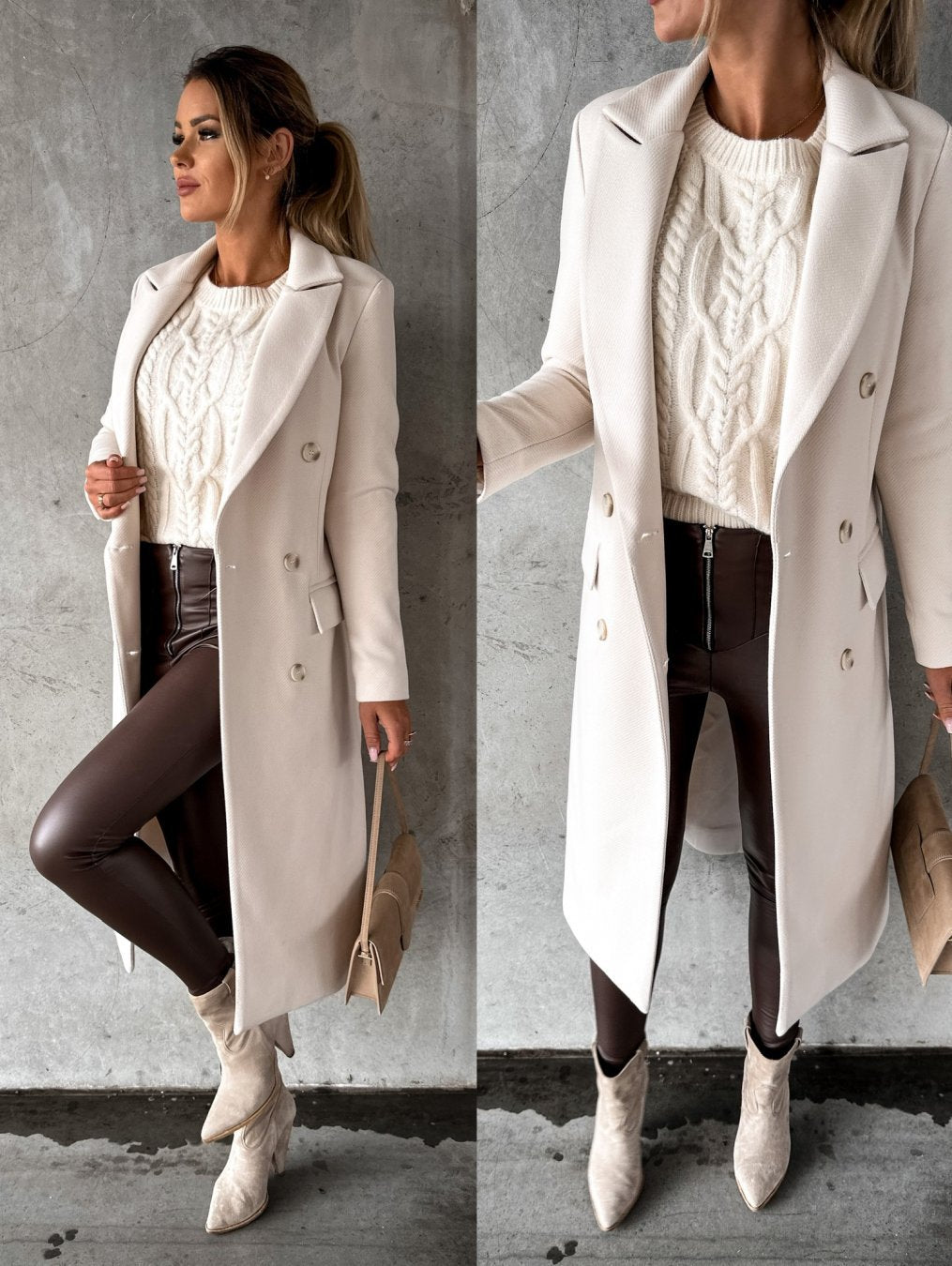 Elegant women's coat