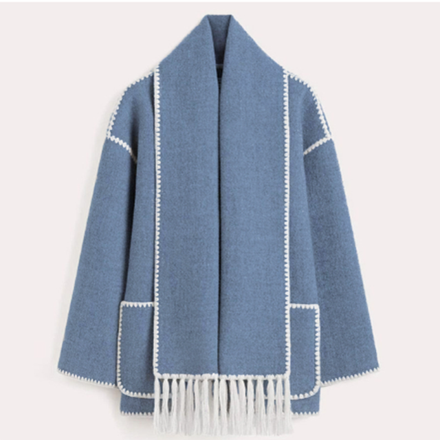 GR - Statement jacket with scarf 