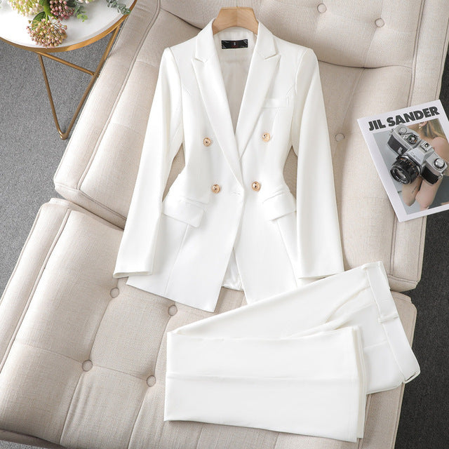 GR | Set with blazer and trousers 