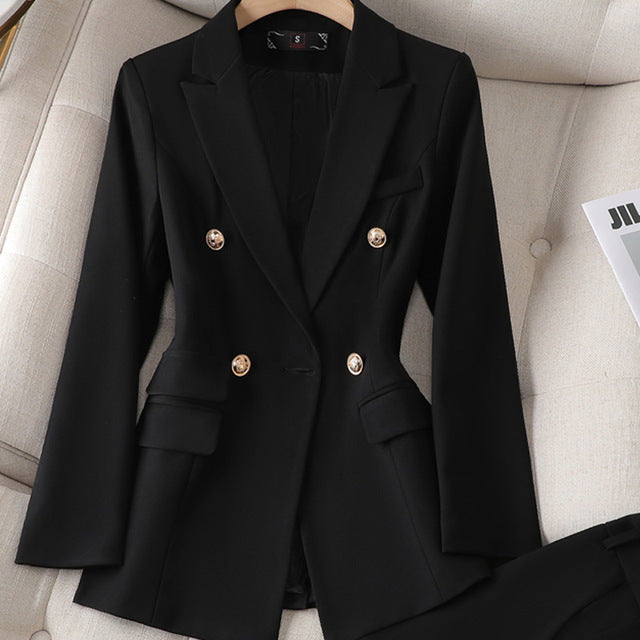 GR | Set with blazer and trousers 