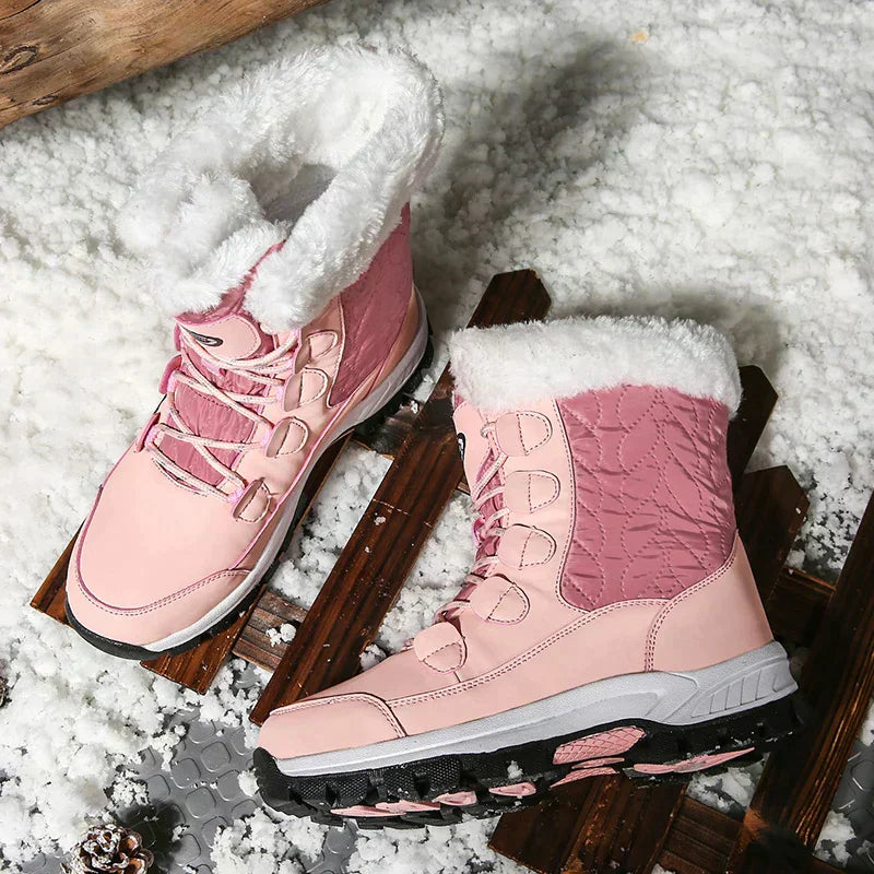 GR | Classic lined winter midi boots for women