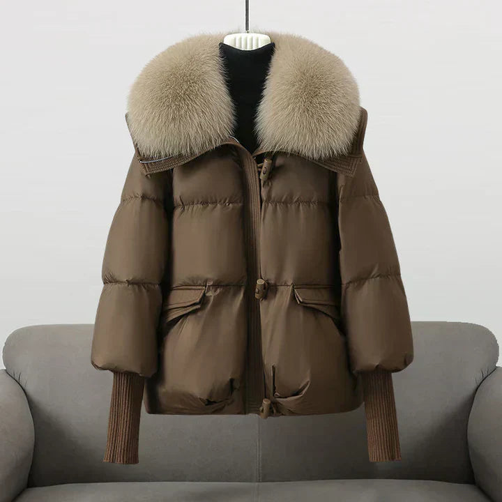 GR | Women's Faux Fur Jacket - Warm and Stylish