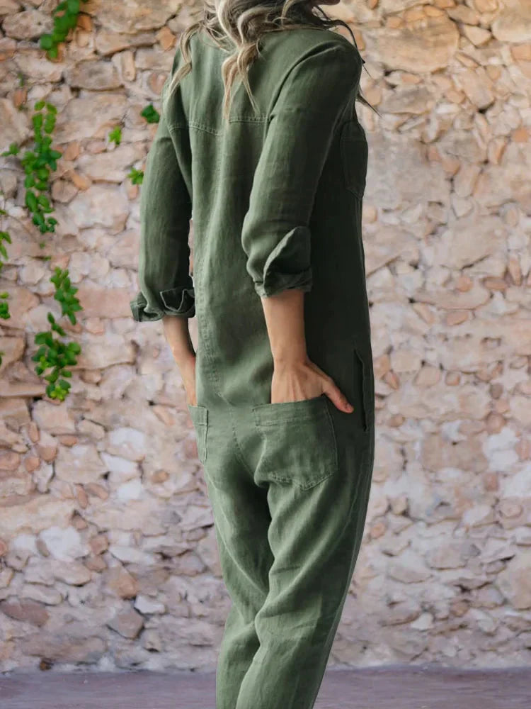 GR | Elegant cotton jumpsuit 