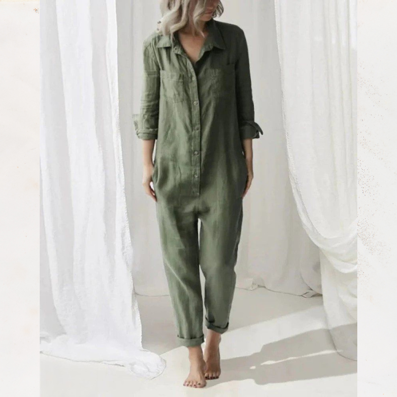 GR | Elegant cotton jumpsuit 